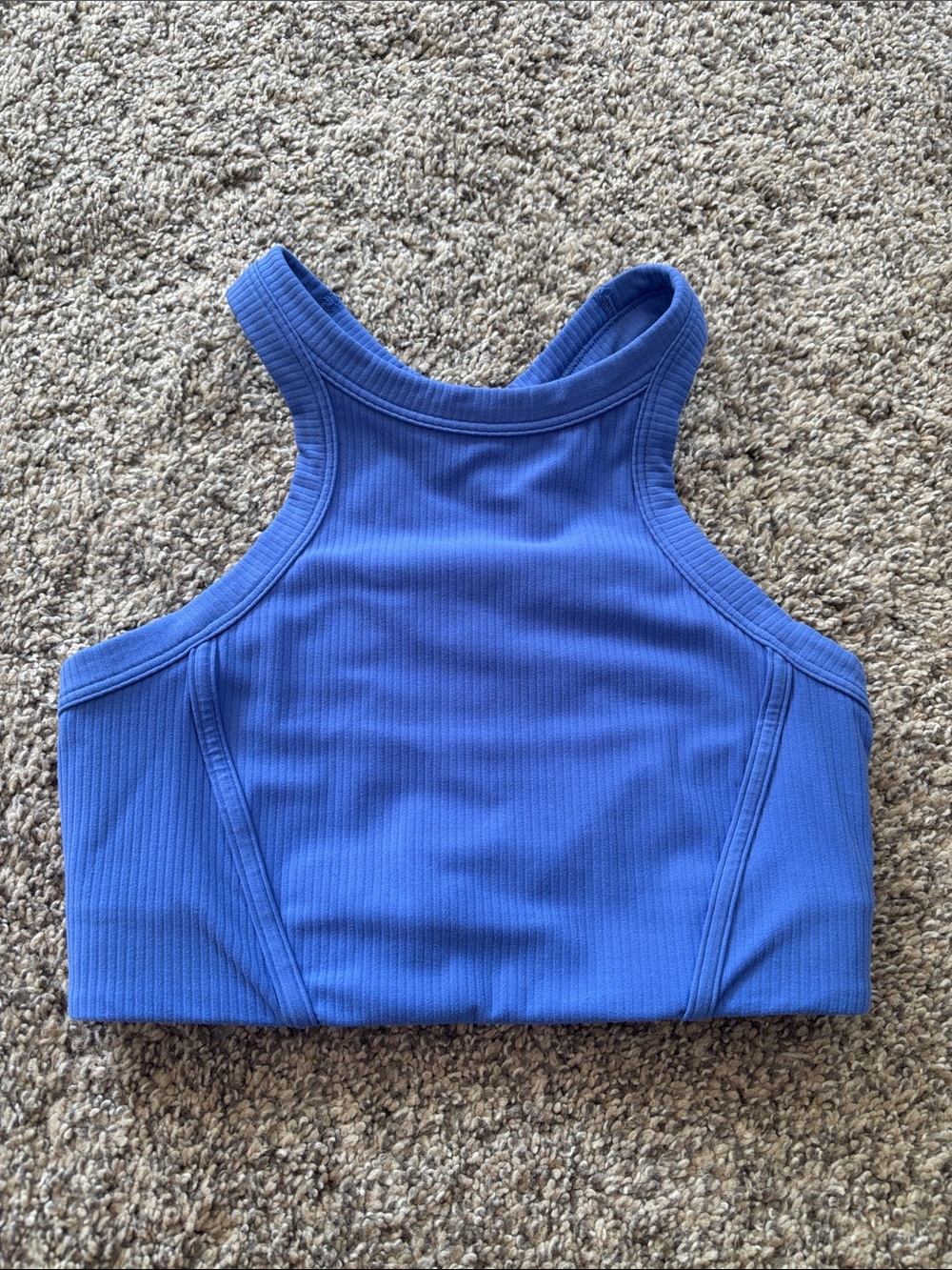 Lululemon Ribbed Nulu High-Neck Yoga Bra *Light Support, B/C Cup size 6